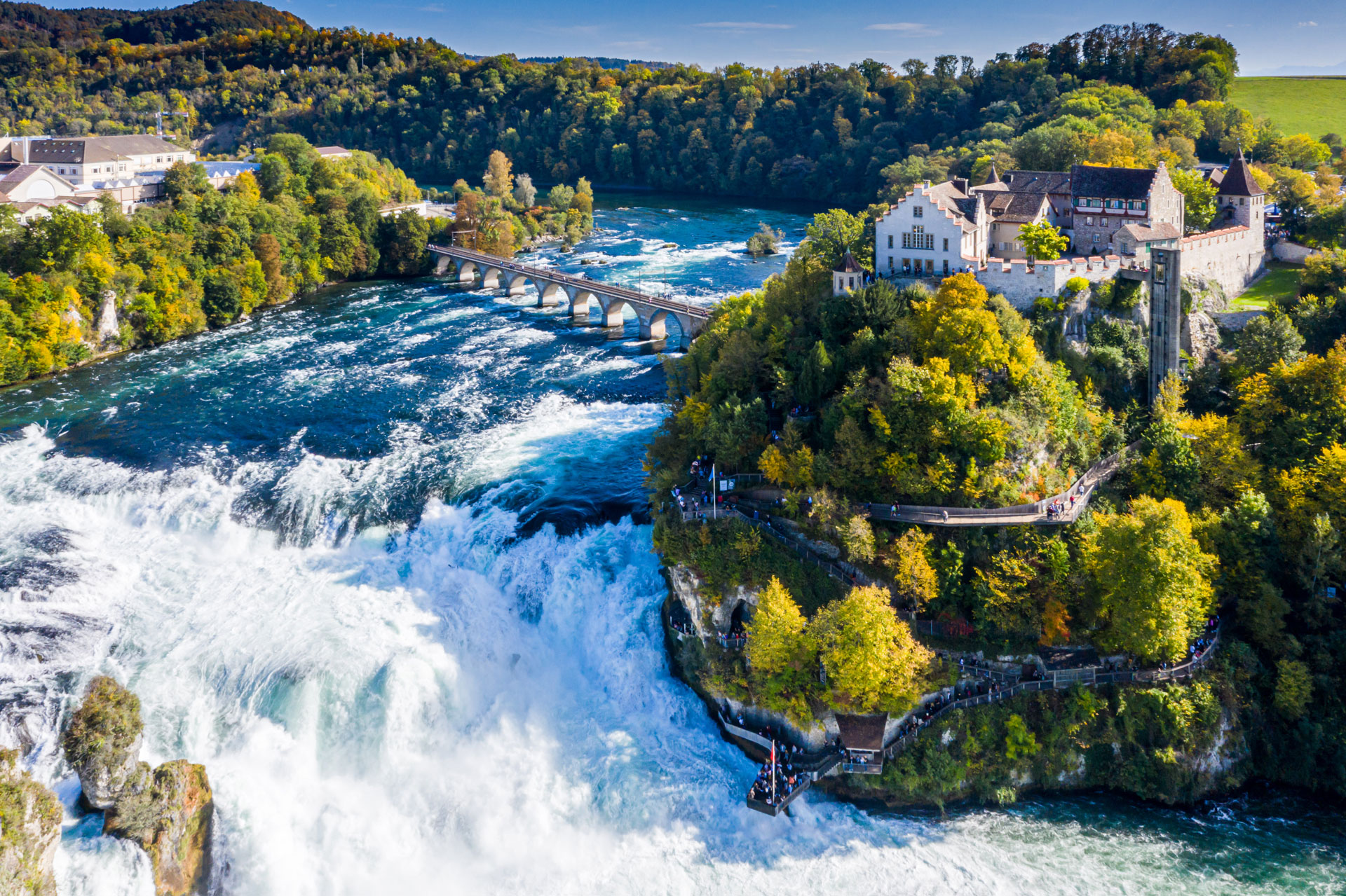 Day 6 See the largest Waterfall in Switzerland
